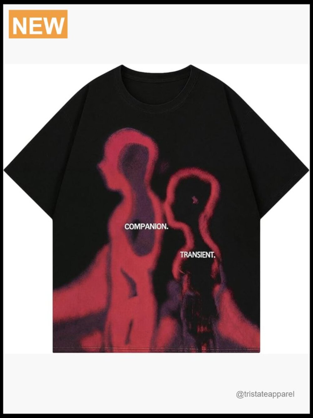 Vintage Streetwear Graphic Tee Oversized Crew Neck Short Sleeve Men's T-Shirt